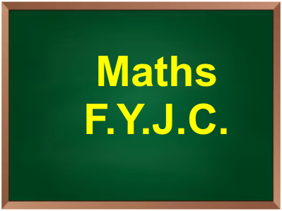 Maths - F.Y.J.C.