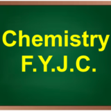 Chemistry - F.Y.J.C.